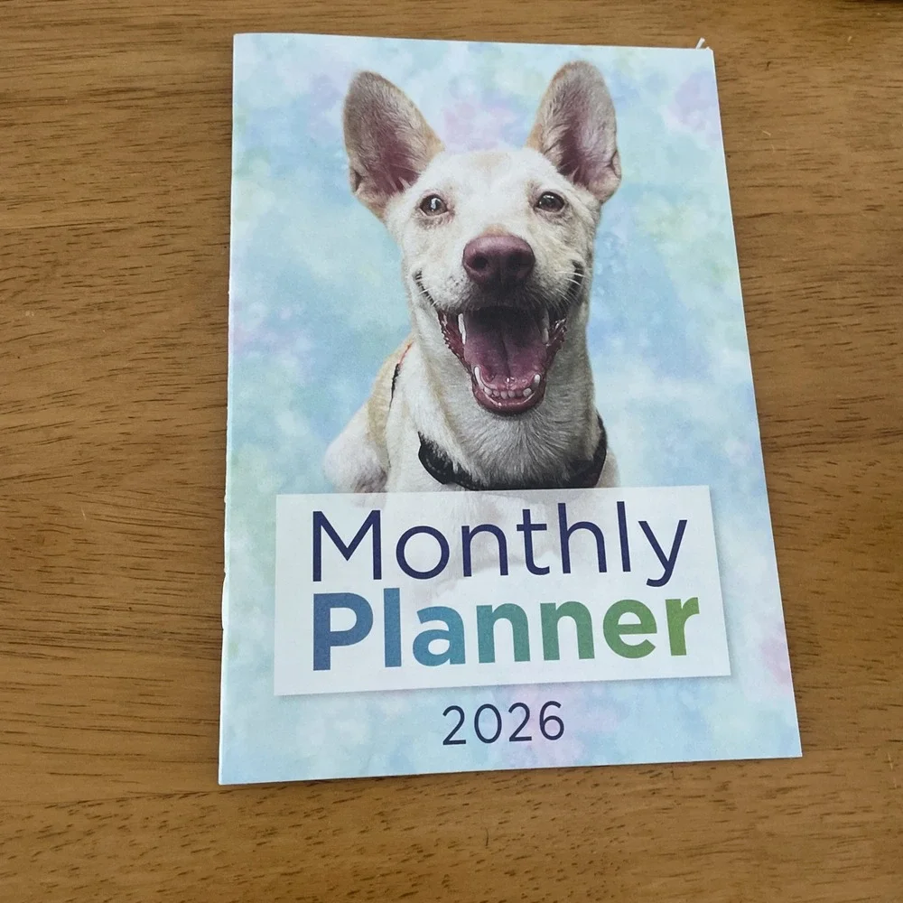 PeTA 2026 Calendar 12 Months Rescued! And 2026 Monthly Planner PETA Lot NEW